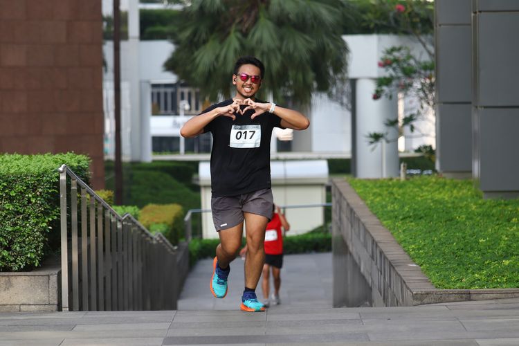 Race photo from Assurance Fun Run 2024