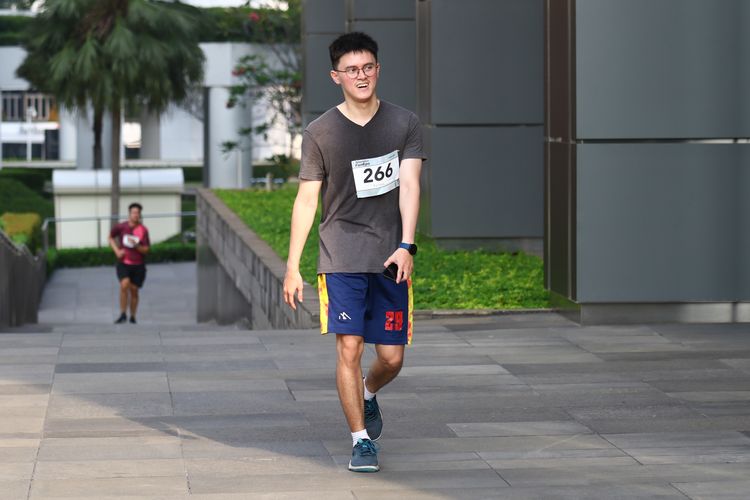 Race photo from Assurance Fun Run 2024