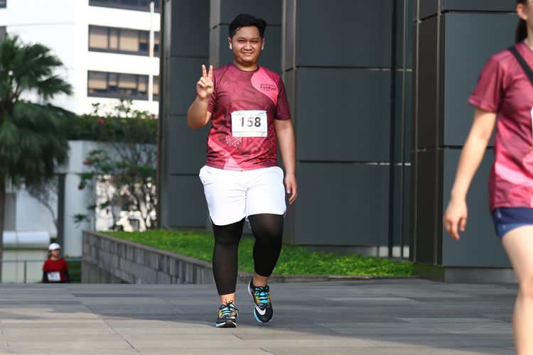 Race photo from Assurance Fun Run 2024