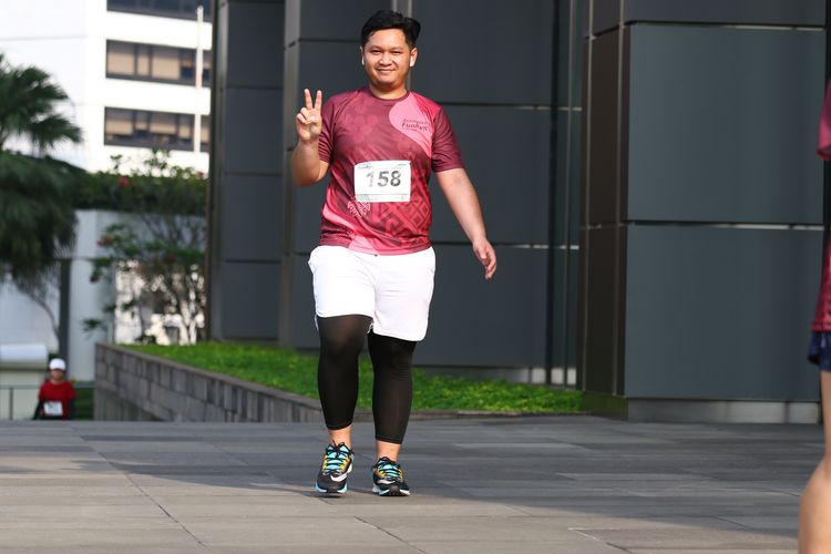 Race photo from Assurance Fun Run 2024