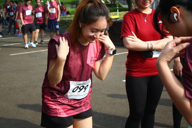 Race photo from Assurance Fun Run 2024