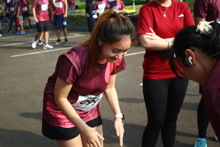Race photo from Assurance Fun Run 2024