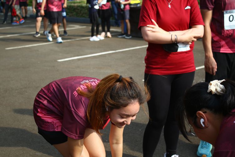 Race photo from Assurance Fun Run 2024