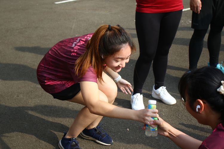 Race photo from Assurance Fun Run 2024