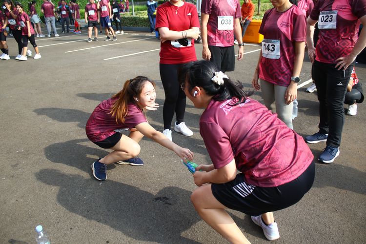 Race photo from Assurance Fun Run 2024