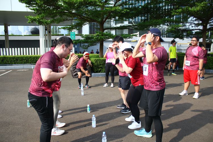 Race photo from Assurance Fun Run 2024