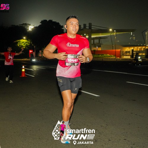 Race photo from SMARTFREN RUN 2026
