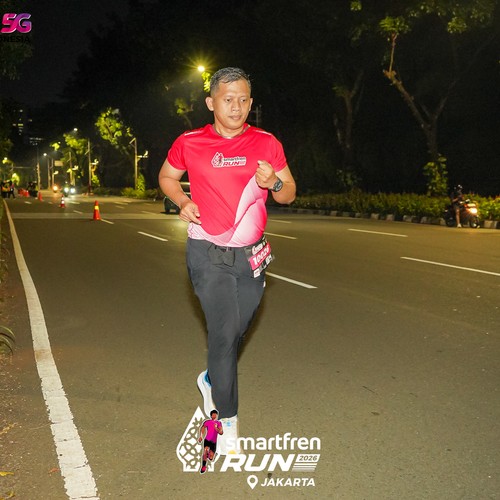 Race photo from SMARTFREN RUN 2026