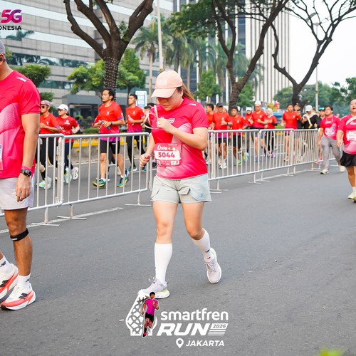 Race photo from SMARTFREN RUN 2026