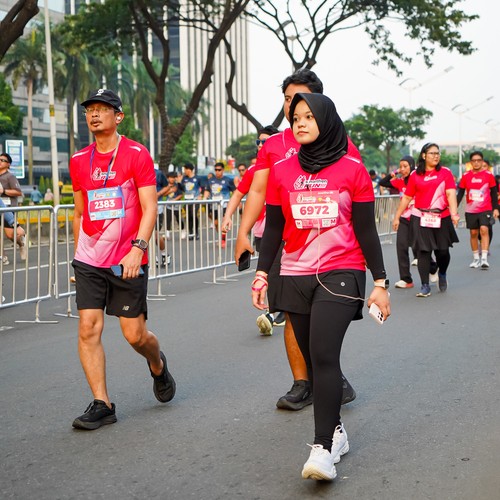 Race photo from SMARTFREN RUN 2026