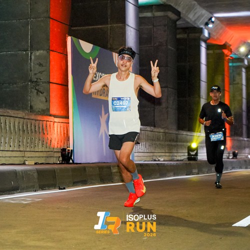 Race photo from ISOPLUS RUN 2026 - JAKARTA