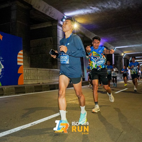 Race photo from ISOPLUS RUN 2026 - JAKARTA