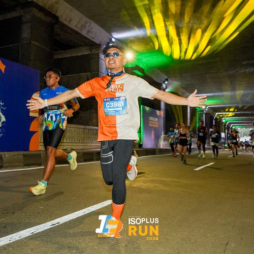 Race photo from ISOPLUS RUN 2026 - JAKARTA