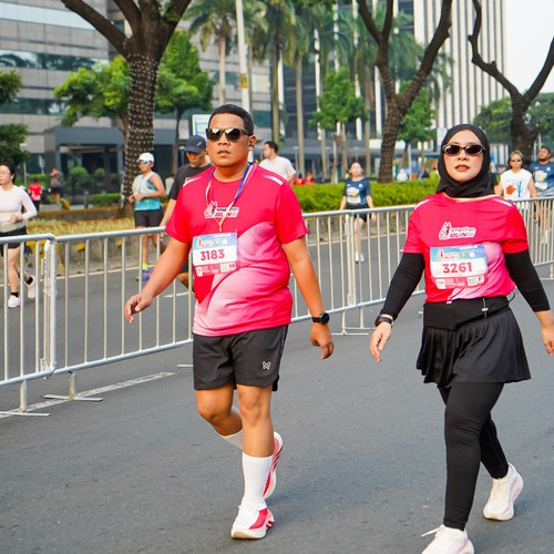 Race photo from SMARTFREN RUN 2026
