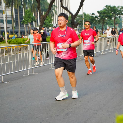 Race photo from SMARTFREN RUN 2026