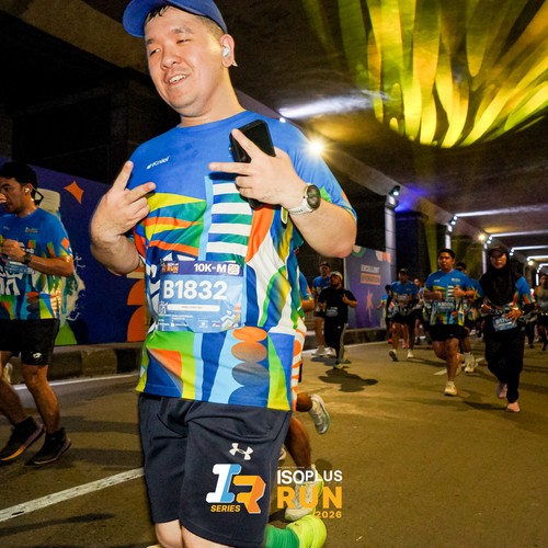 Race photo from ISOPLUS RUN 2026 - JAKARTA