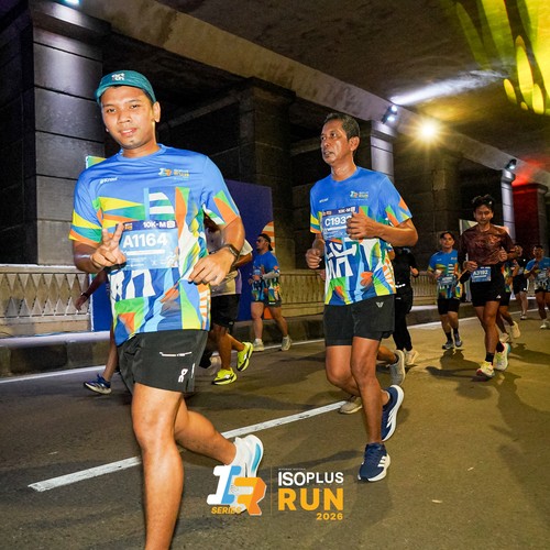Race photo from ISOPLUS RUN 2026 - JAKARTA