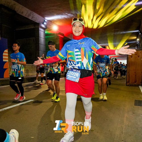 Race photo from ISOPLUS RUN 2026 - JAKARTA
