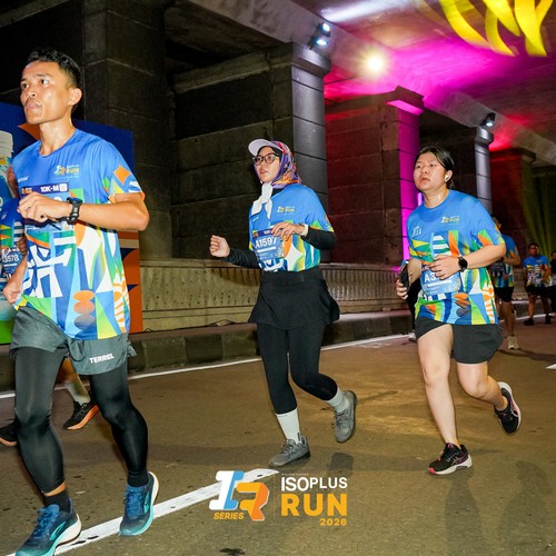 Race photo from ISOPLUS RUN 2026 - JAKARTA