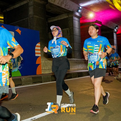 Race photo from ISOPLUS RUN 2026 - JAKARTA