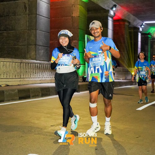 Race photo from ISOPLUS RUN 2026 - JAKARTA