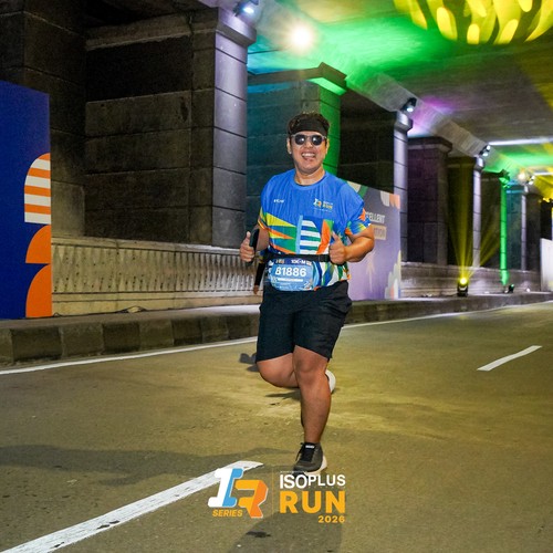 Race photo from ISOPLUS RUN 2026 - JAKARTA
