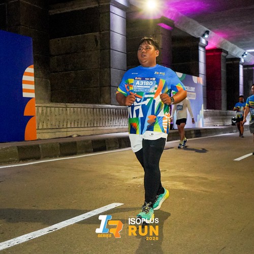 Race photo from ISOPLUS RUN 2026 - JAKARTA