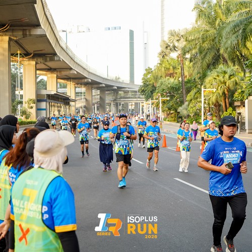 Race photo from ISOPLUS RUN 2026 - JAKARTA
