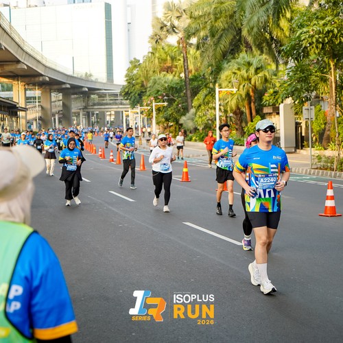 Race photo from ISOPLUS RUN 2026 - JAKARTA