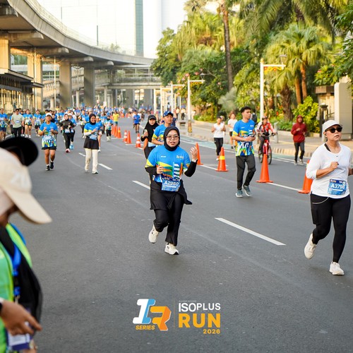 Race photo from ISOPLUS RUN 2026 - JAKARTA