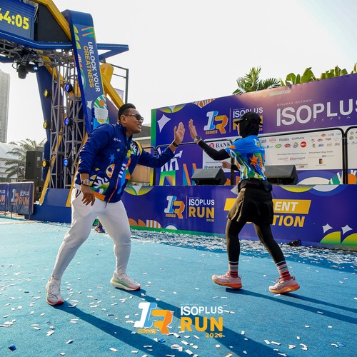 Race photo from ISOPLUS RUN 2026 - JAKARTA
