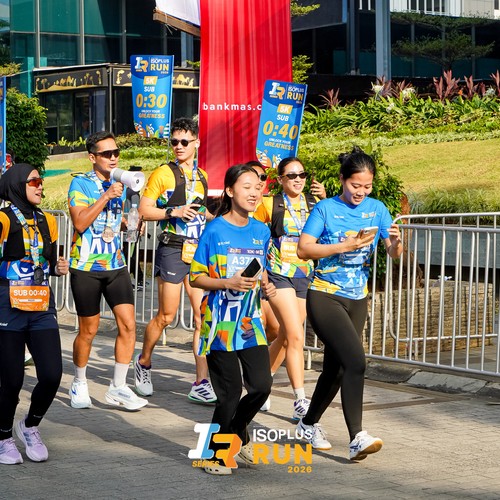 Race photo from ISOPLUS RUN 2026 - JAKARTA