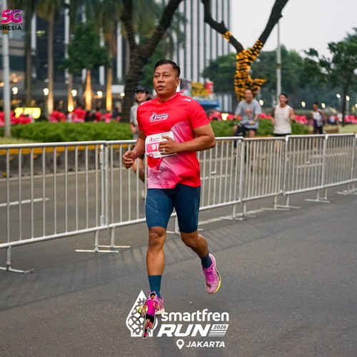 Race photo from SMARTFREN RUN 2026