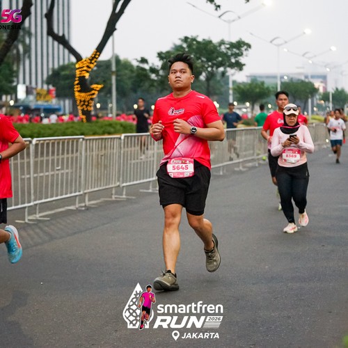 Race photo from SMARTFREN RUN 2026