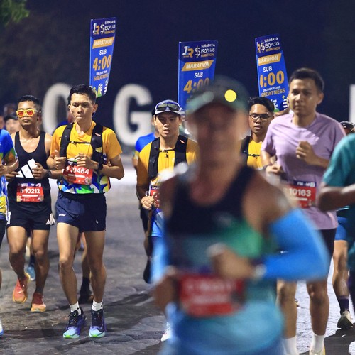 Race photo from SURABAYA ISOPLUS MARATHON 2026