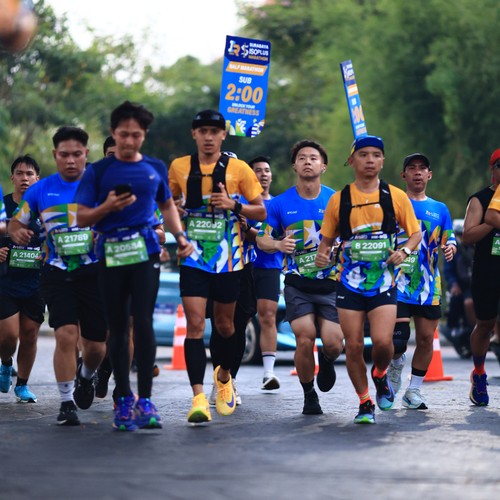 Race photo from SURABAYA ISOPLUS MARATHON 2026