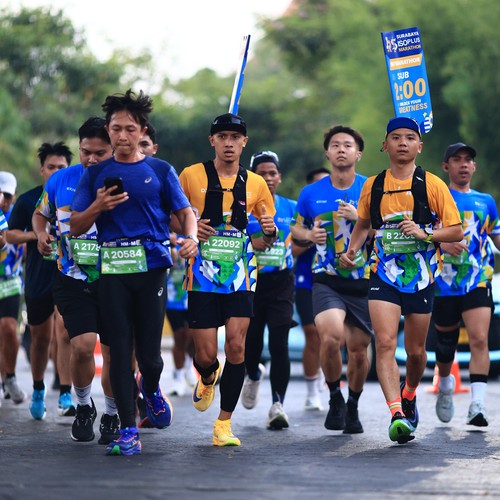 Race photo from SURABAYA ISOPLUS MARATHON 2026