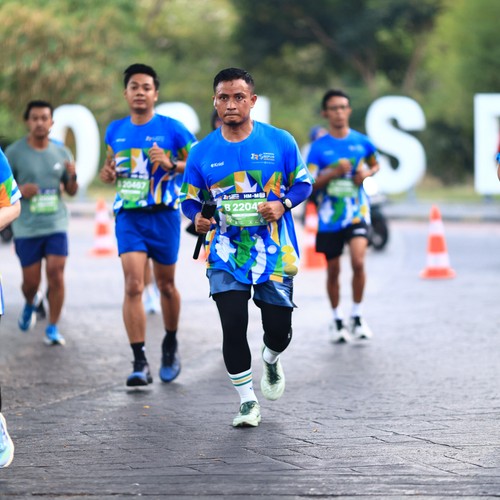 Race photo from SURABAYA ISOPLUS MARATHON 2026