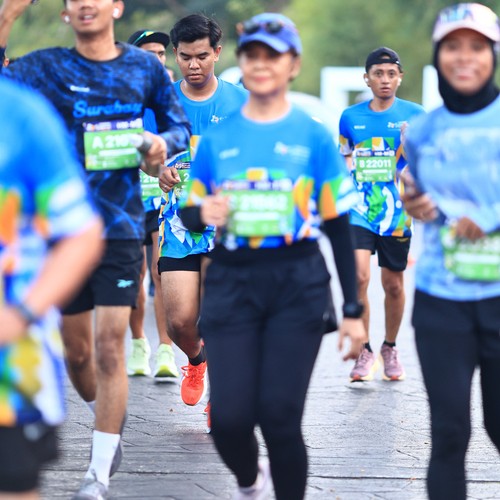 Race photo from SURABAYA ISOPLUS MARATHON 2026