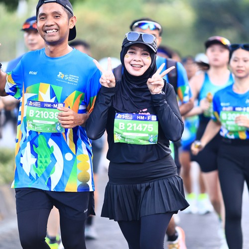 Race photo from SURABAYA ISOPLUS MARATHON 2026