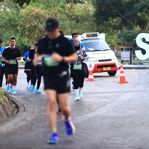 Race photo from SURABAYA ISOPLUS MARATHON 2026