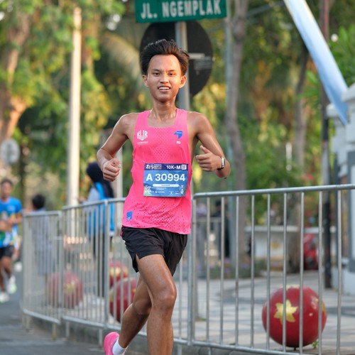 Race photo from SURABAYA ISOPLUS MARATHON 2026