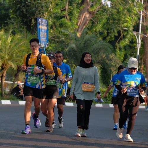 Race photo from SURABAYA ISOPLUS MARATHON 2026