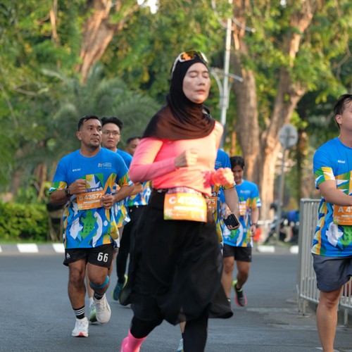 Race photo from SURABAYA ISOPLUS MARATHON 2026