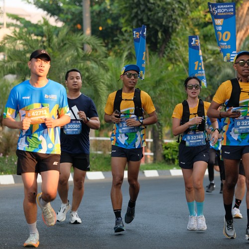 Race photo from SURABAYA ISOPLUS MARATHON 2026