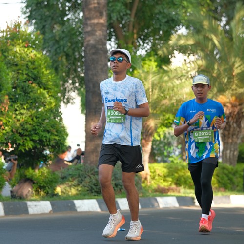 Race photo from SURABAYA ISOPLUS MARATHON 2026