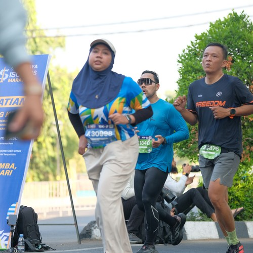 Race photo from SURABAYA ISOPLUS MARATHON 2026