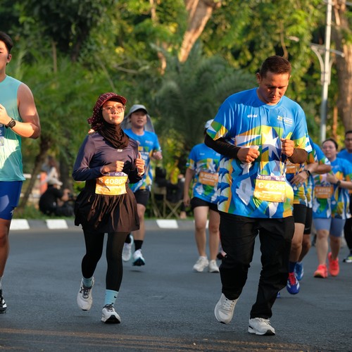 Race photo from SURABAYA ISOPLUS MARATHON 2026