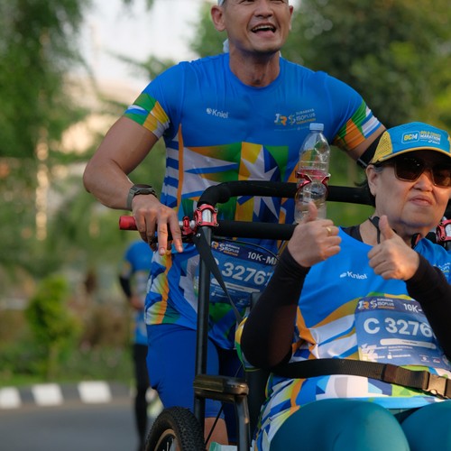 Race photo from SURABAYA ISOPLUS MARATHON 2026