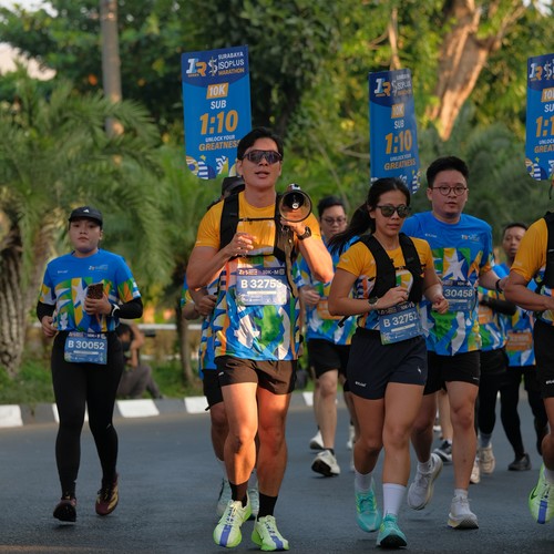 Race photo from SURABAYA ISOPLUS MARATHON 2026
